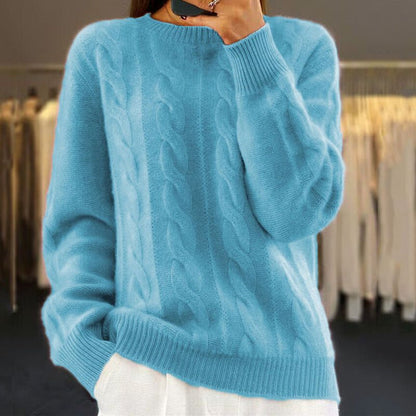 Michelle - Warmer Gestrickter Pullover