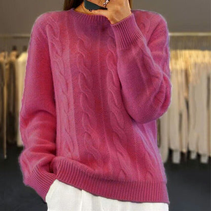 Michelle - Warmer Gestrickter Pullover