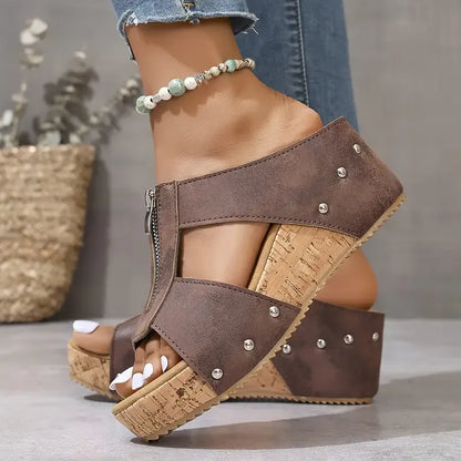 Gigi - Stylische Keilsandalen