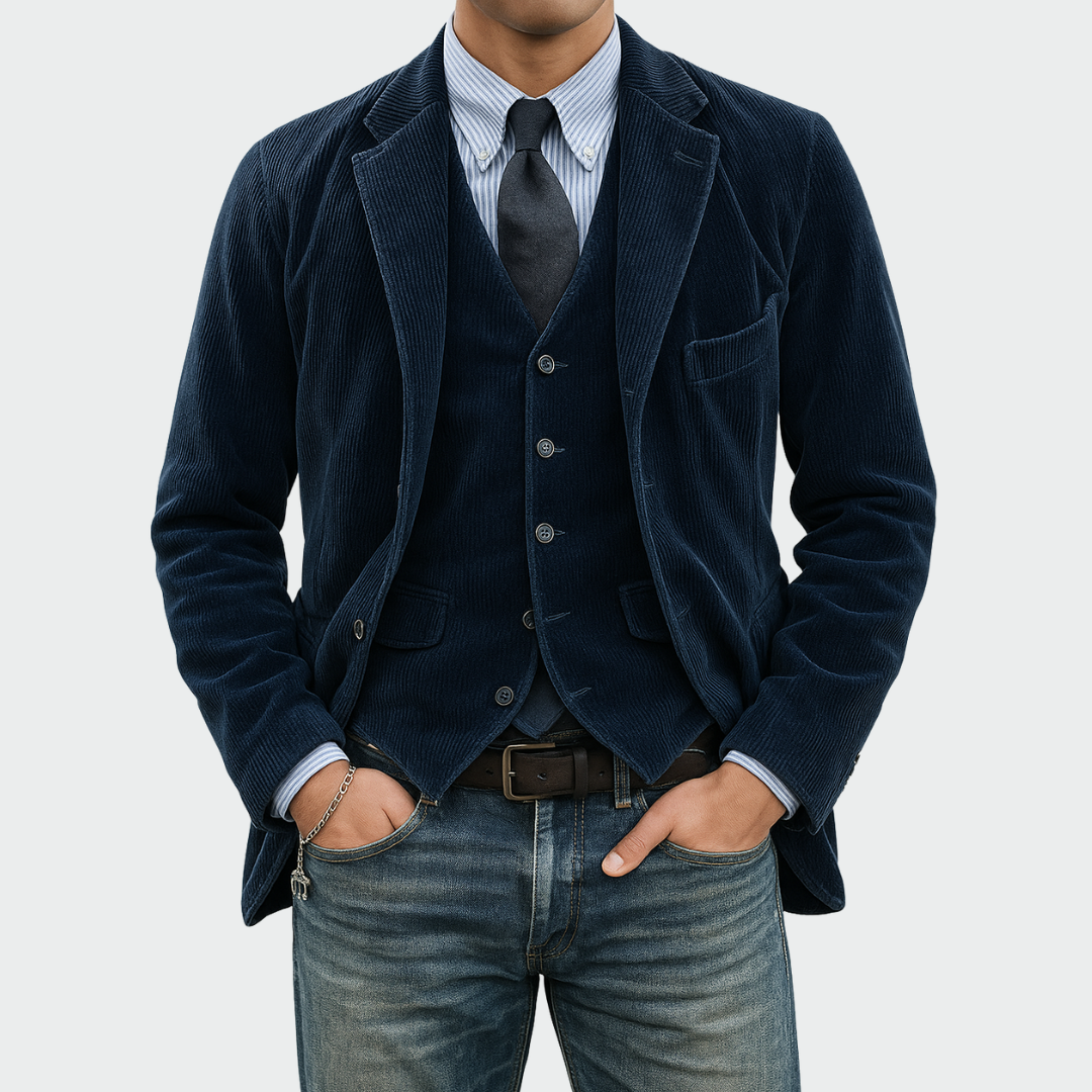 Ulf | Eleganter Anzugjacke und Weste