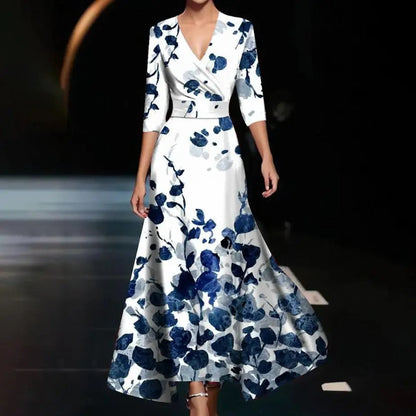 Chic Kleid mit Floral Druck